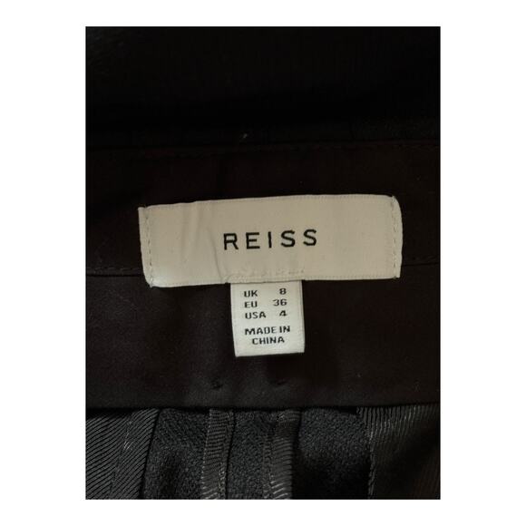 Reiss Pants Haisley slim leg black size 4 - Picture 6 of 6